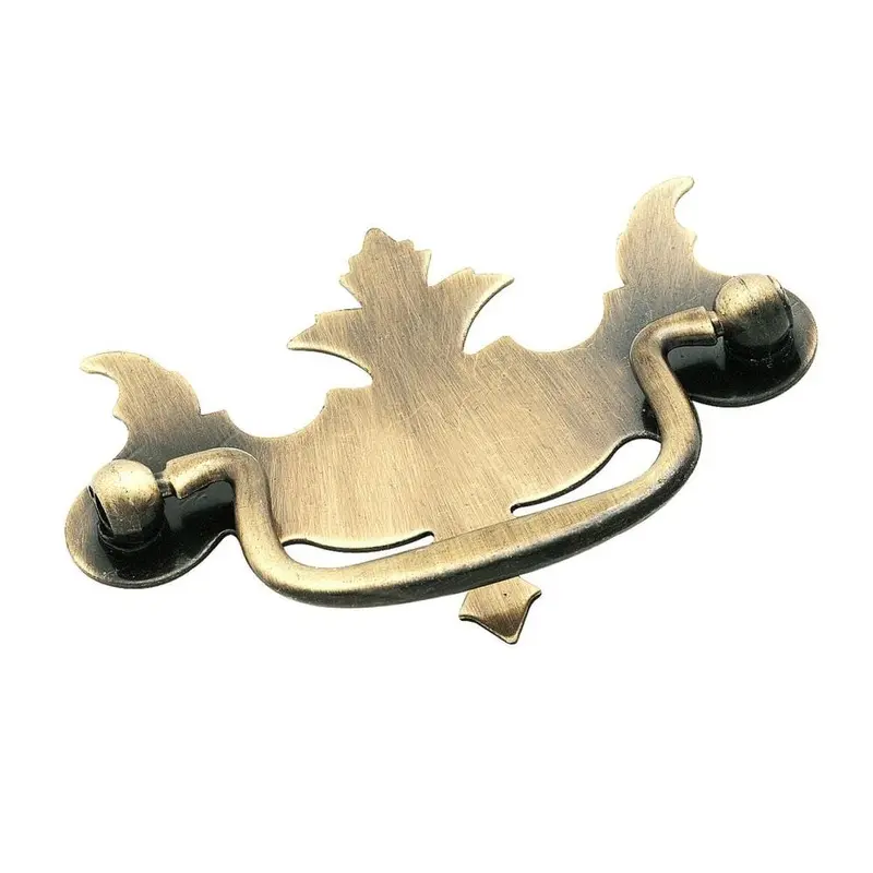Allison Value 3 in (76 mm) Center-to-Center Antique Brass Cabinet Drawer Pull