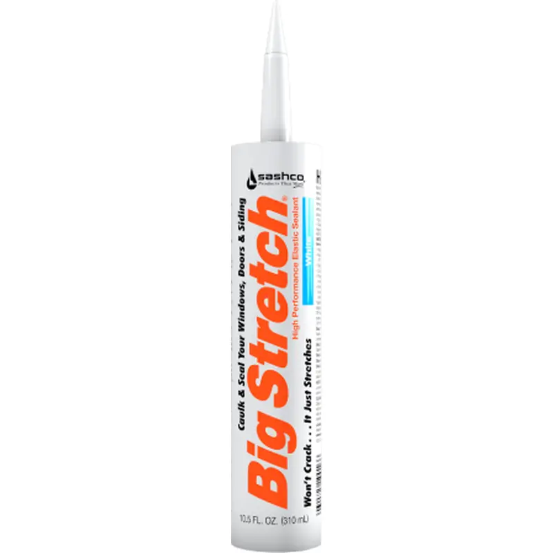 Sashco Big Stretch Acrylic Latex High Performance Caulking Sealant, 10.5 Ounce, Woodtone10.5 Oz