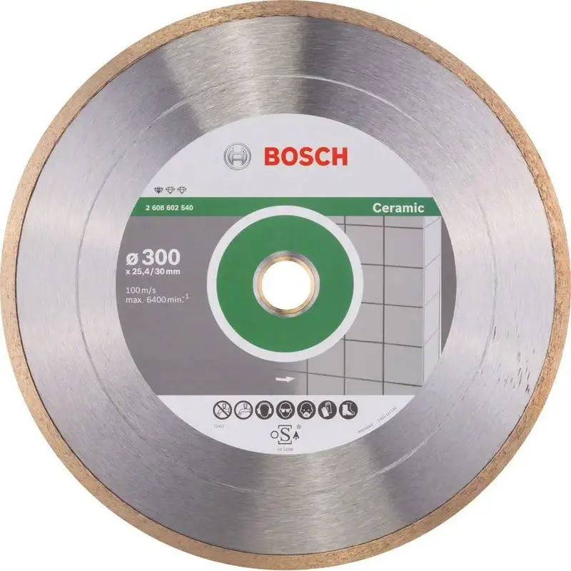 Diamond Cutting Disc -Standard for Ceramic | 300x30 25,40x2x7mm