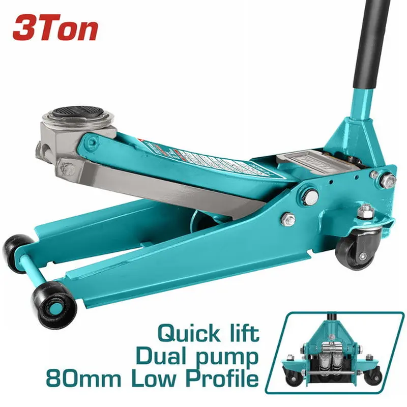 TOTAL HYDRAULIC FLOOR JACK 3T (THT10834)
