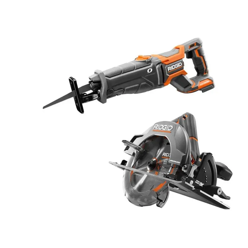 18-Volt Cordless 2-Tool Combo Kit with Brushless Circular Saw and OCTANE Brushless Reciprocating Saw (ToolsOnly)18.10 / each