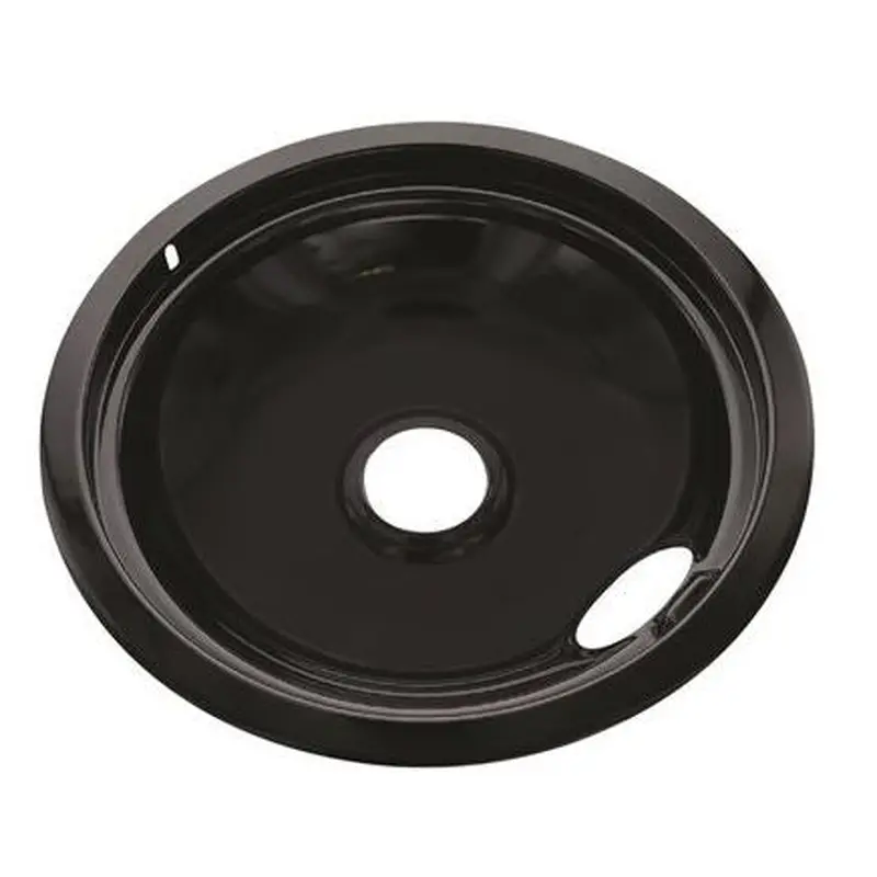 Generic Universal Black Drip Bowl6" - Package of 6