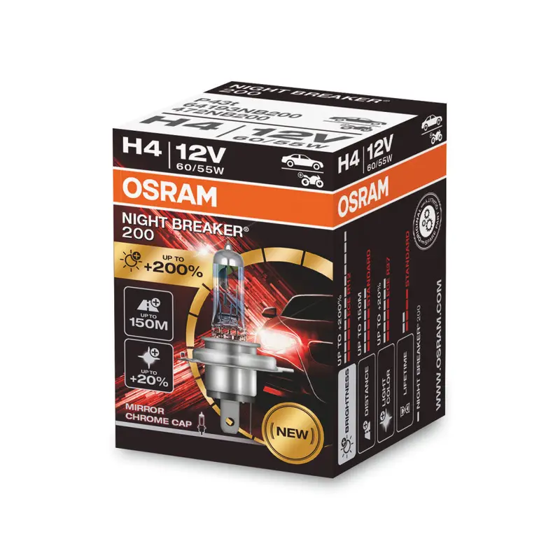 Night breaker 200 | H4  1 pc
