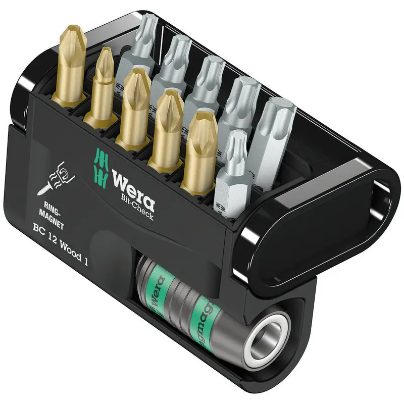 WERA 05136387001 Bit-Check 12 Universal 2, 12 pieces