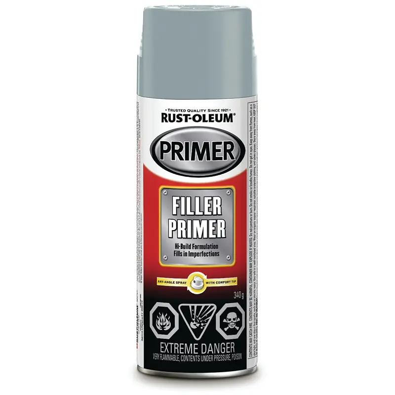 Rust-Oleum 257802 Filler Primer, Gray, 312 g