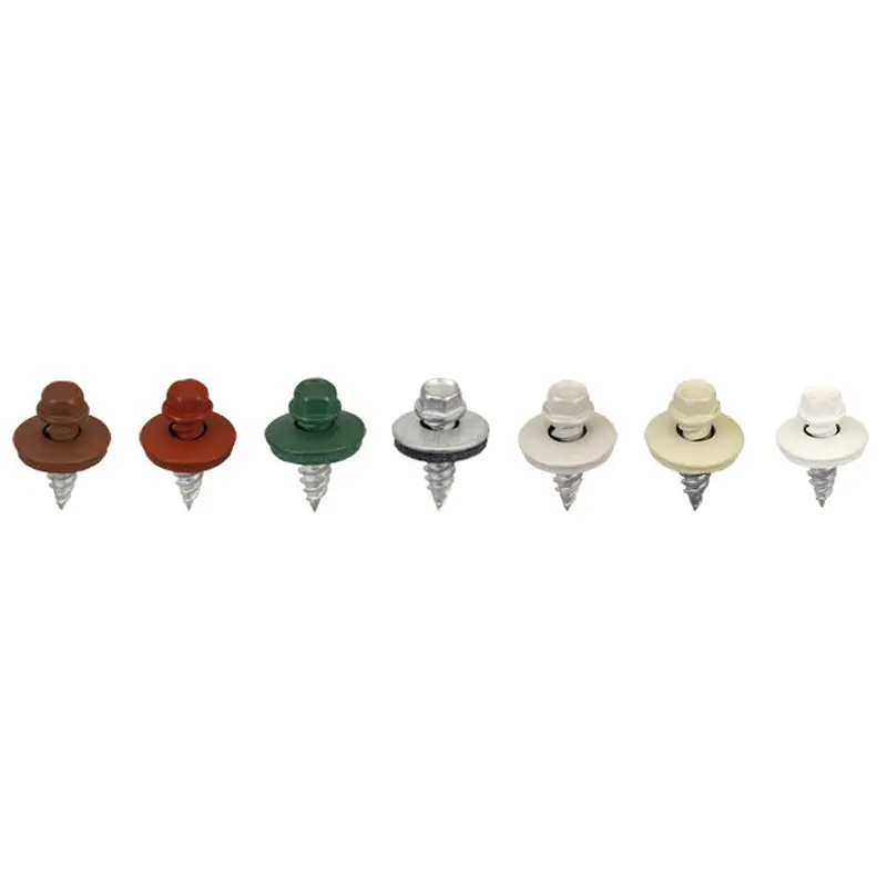 #12 STITCH SCREW #12 X 3/4"WHITE