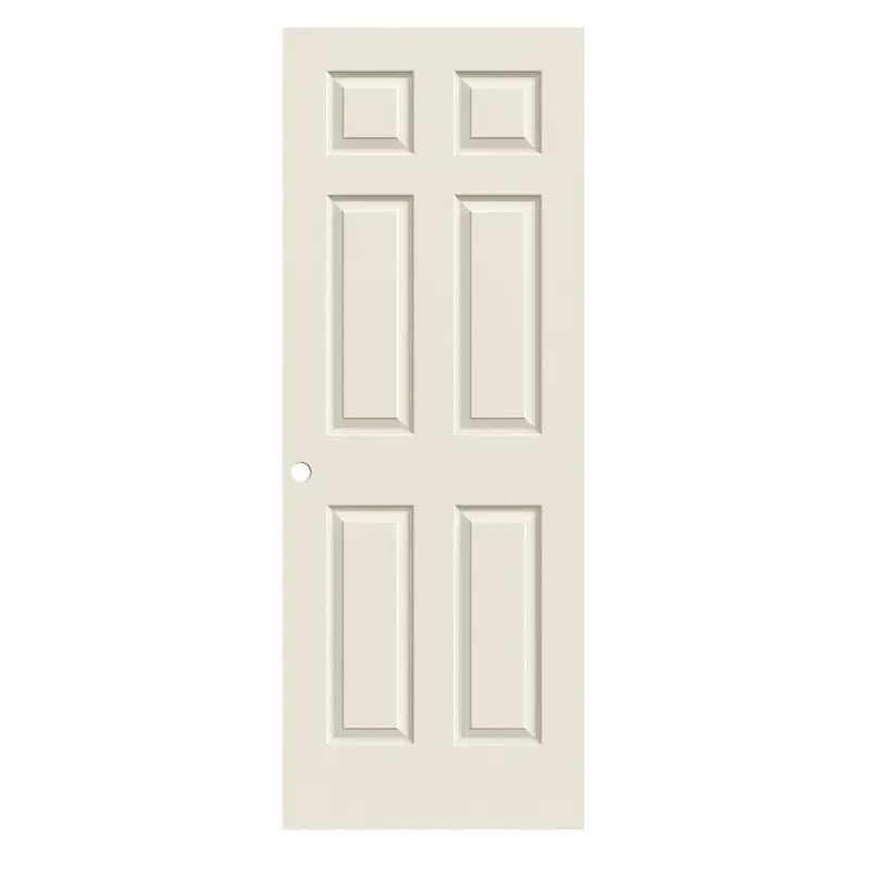 30 in. x 80 in. Colonist Primed Textured Molded Composite MDF Interior Door SlabSingle Bore / Primed / 30 x 80