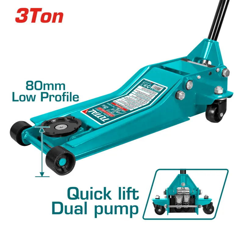 Total 3Ton Hydraulic Garage Jack