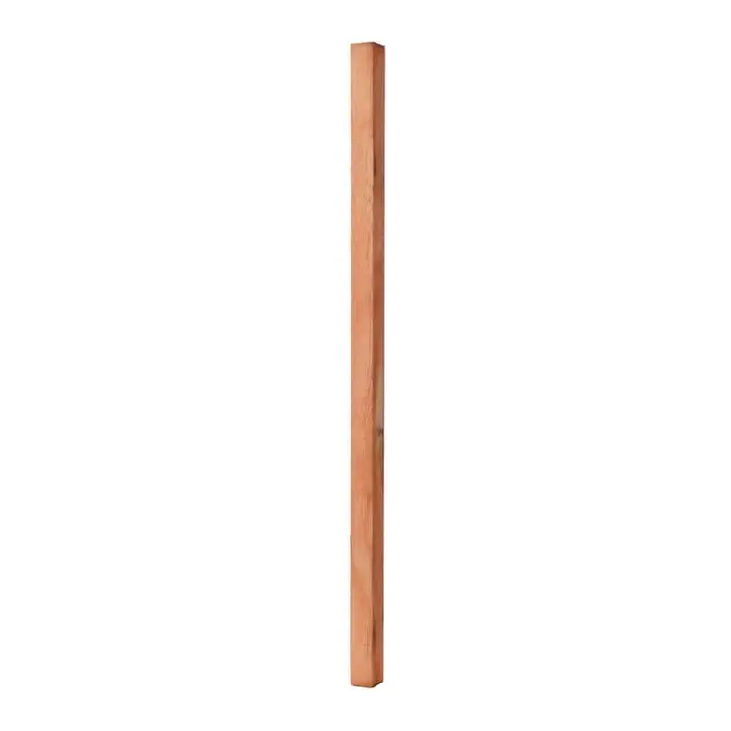 2 in. x 2 in. x 3 ft. Cedar Square End Baluster (6-Pack)10 / package