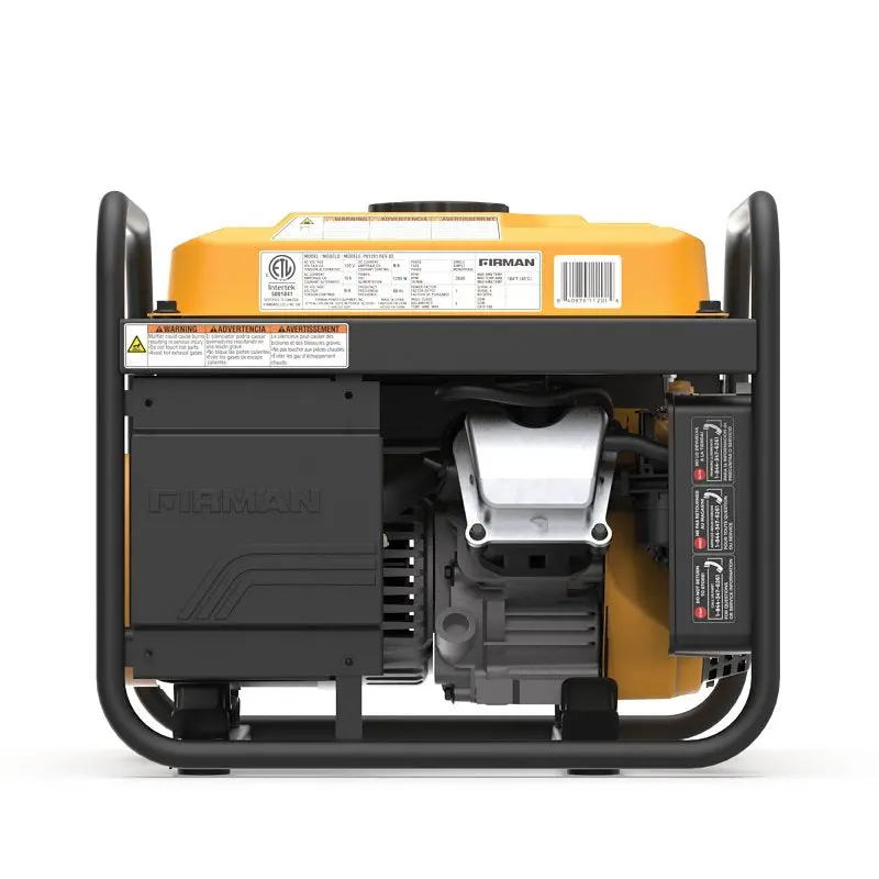 Firman Performance Series P01201 Generator, 120 V, 1500 W Output, Gasoline, 1.7 gal Tank, 10 hr Run Time, Recoil Start