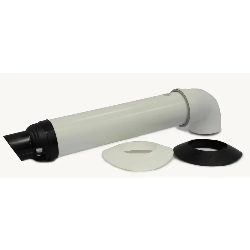 21 in. Plastic Universal Non-Condensing Horizontal Vent Termination Kit for Rinnai HE and HE  Tankless Water Heaters6 / each