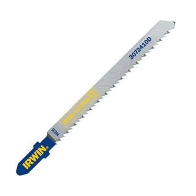 Irwin U-Shank Down Cutting 4" 10 TPI Carbon Fleam Ground Jig Saw Blade4" 10 TPI