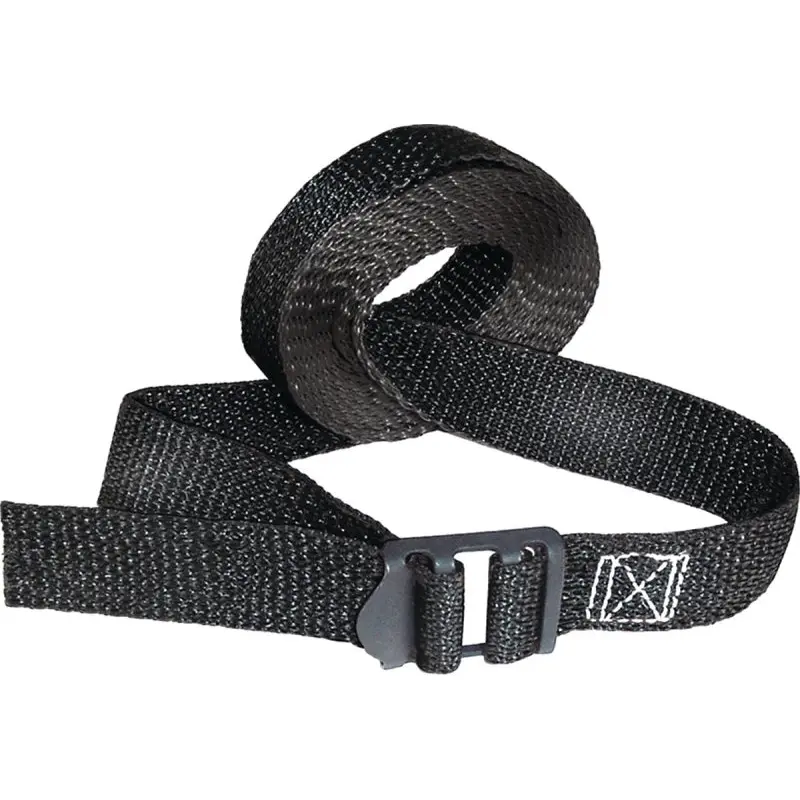 Keeper 85207 Lashing Strap, Fully Adjustable, Black/Red