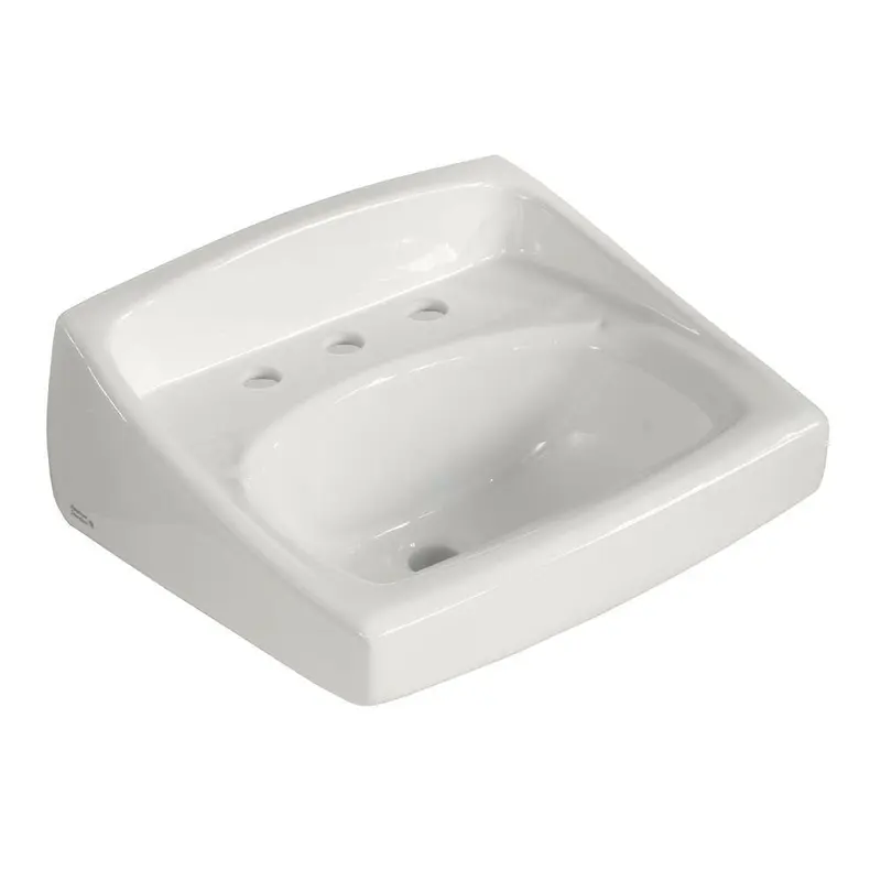 American Standard Lucerne Wall-Mounted Bathroom Vessel Sink in White43.00 / each