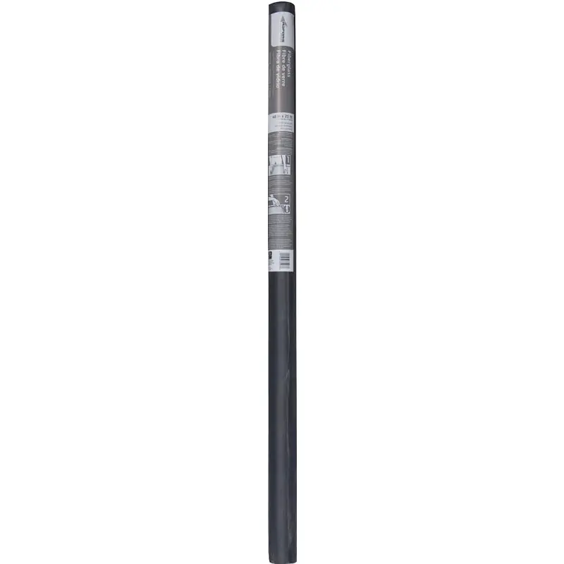 Adfors 33207 Insect Screen, 25 ft L, 48 in W, Fiberglass, Charcoal