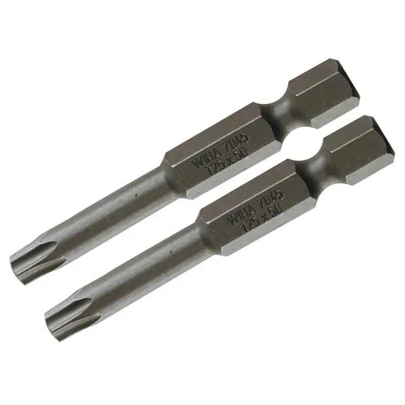 Wiha Security Torx Power T50s Pack of 2 Bits