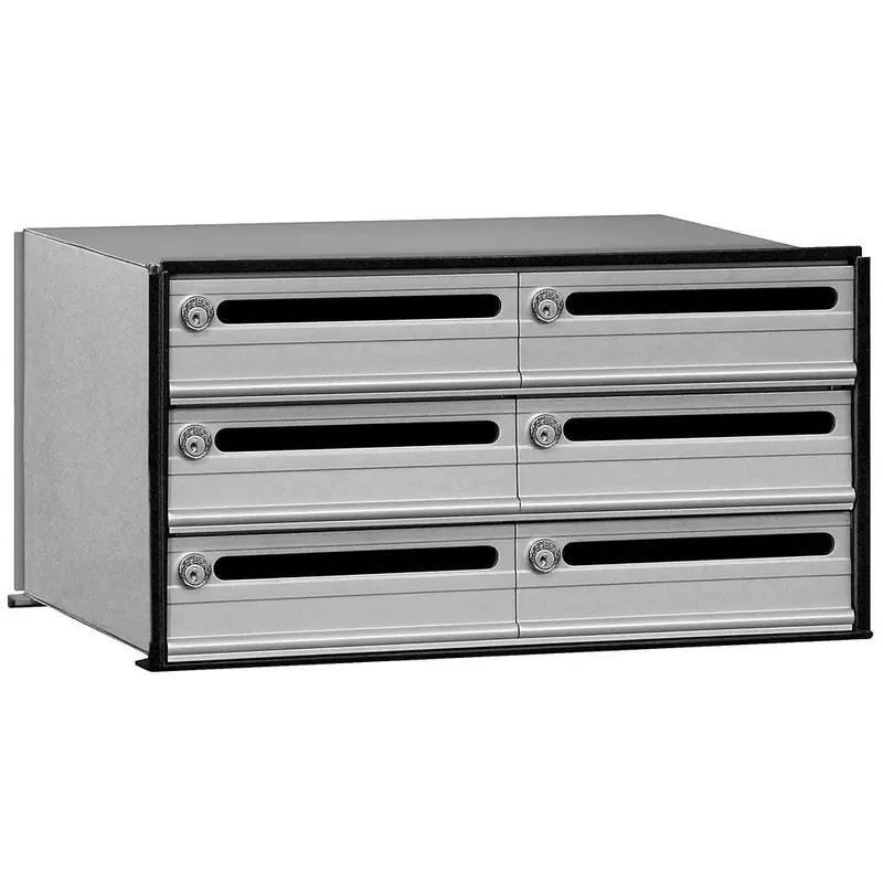 2400 Series 6 Doors Data Distribution System Aluminum Box
