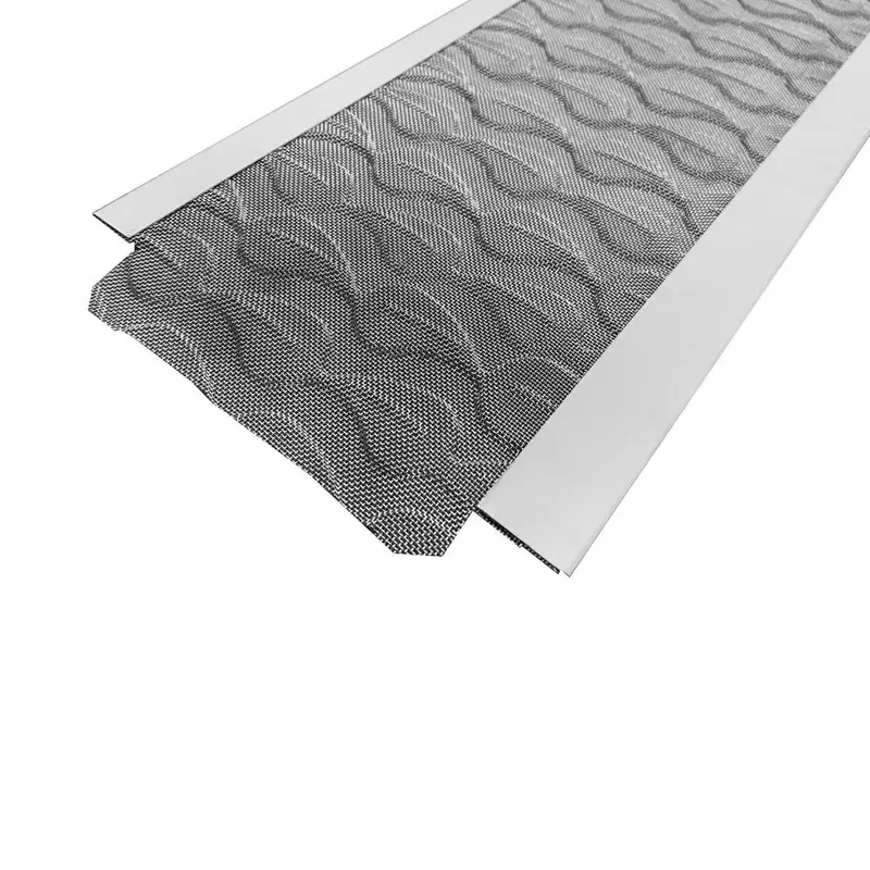 3 ft. L x 6 in. W Flex Fit Aluminum Mill Finish Gutter Guard with Stainless Steel Micro Mesh (10-Pieces Equals 30 ft.)13 / each