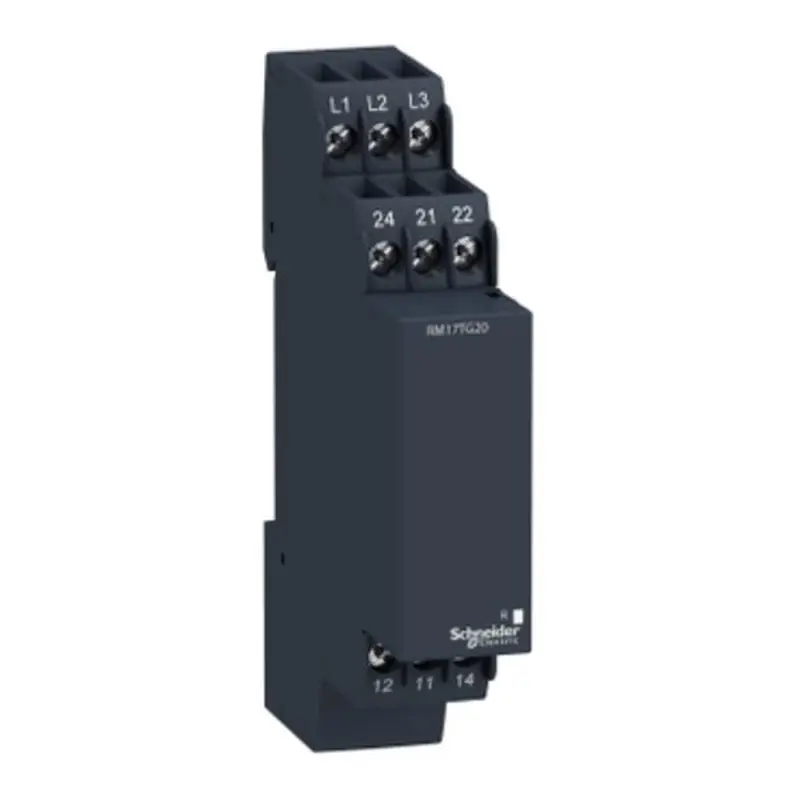 Modular 3 phase supply control relay, 5A, 2CO, 208...440V | RM17TG20