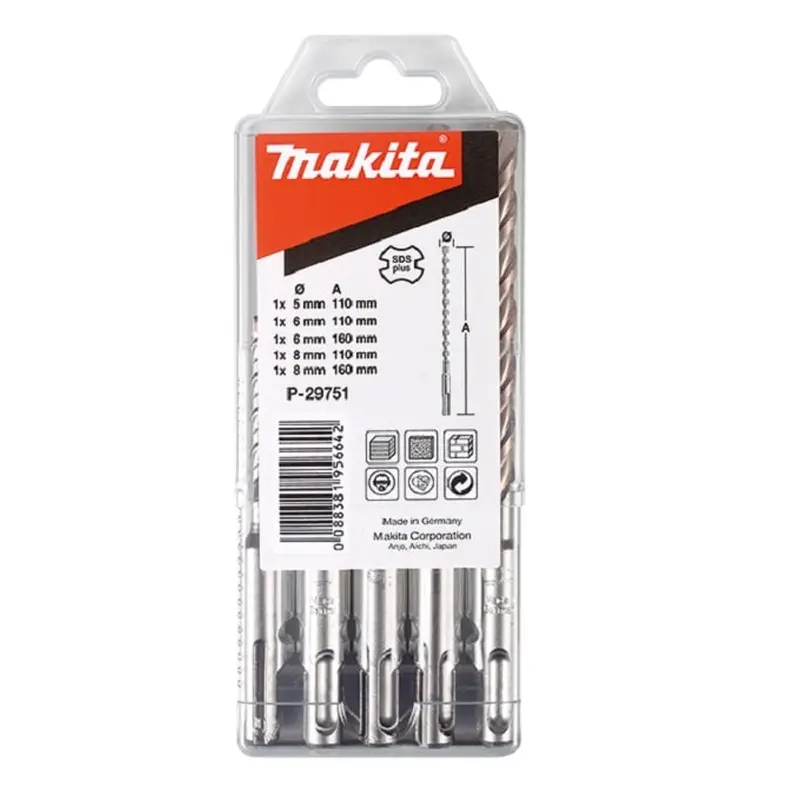SDS-Plus Drill Bit Set (P-29751)