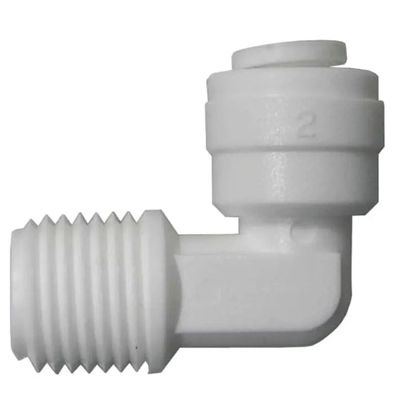 Watts PL-3039 Tube Elbow, 1/2 in, 90 deg Angle, Plastic, 150 psi Pressure