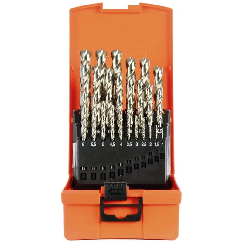 Projahn Plastic Case HSS-G DIN 338 25-piece, 1-13/0.5 mm - BASIC