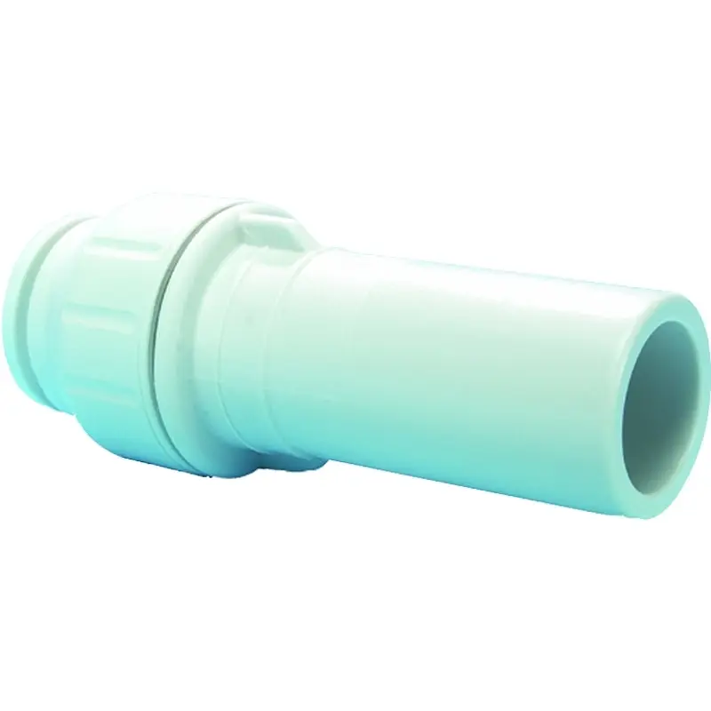 John Guest PEI062820P Pipe Connector, 3/4 x 1/2 in, CTS, PEX, 160 psi Pressure