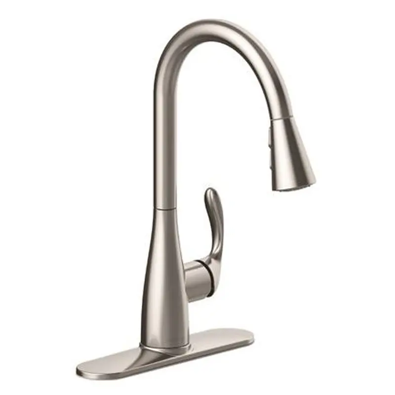 Seasons Westwind Single-Handle Pull-Down Sprayer Kitchen Faucet in Stainless SteelStainless Steel