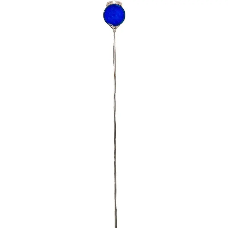 Hy-Ko DM100B36 Driveway Marker, Aluminum Post, Blue Reflector
