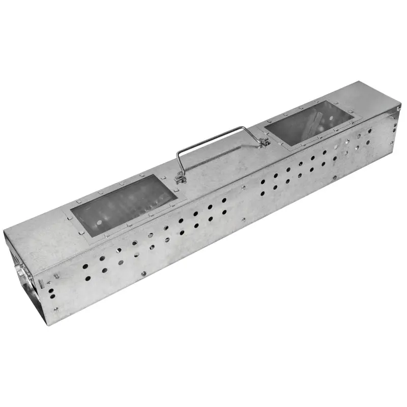 J.T. Eaton 450CL Rat Trap with Window, 23 in L, 3-1/2 in W, 3-1/2 in H