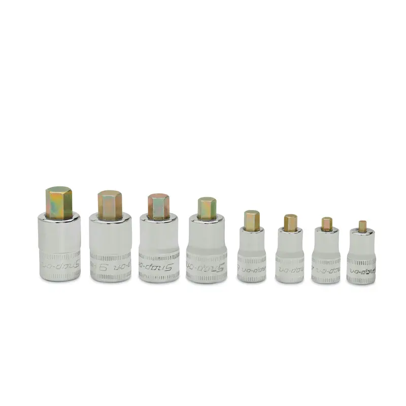 8 pc Metric Hex Stubby Socket Set