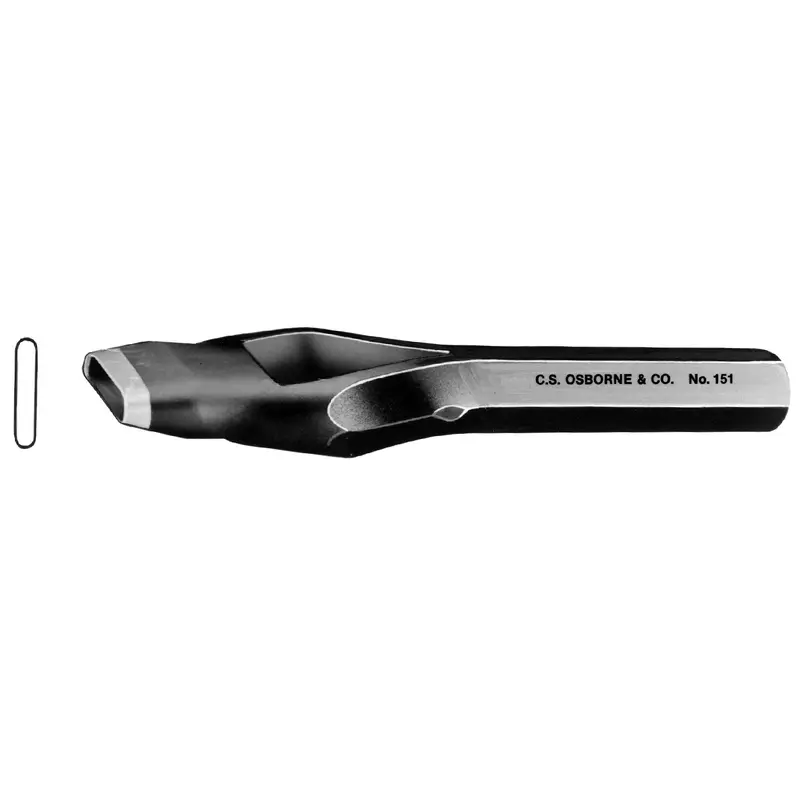 C.S. Osborne Bag or Oblong Punch - 3/8"