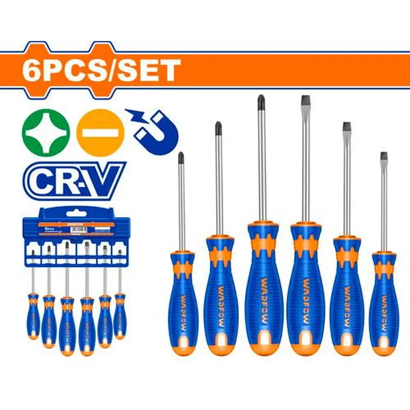 WADFOW 6 Pcs Screwdriver Set