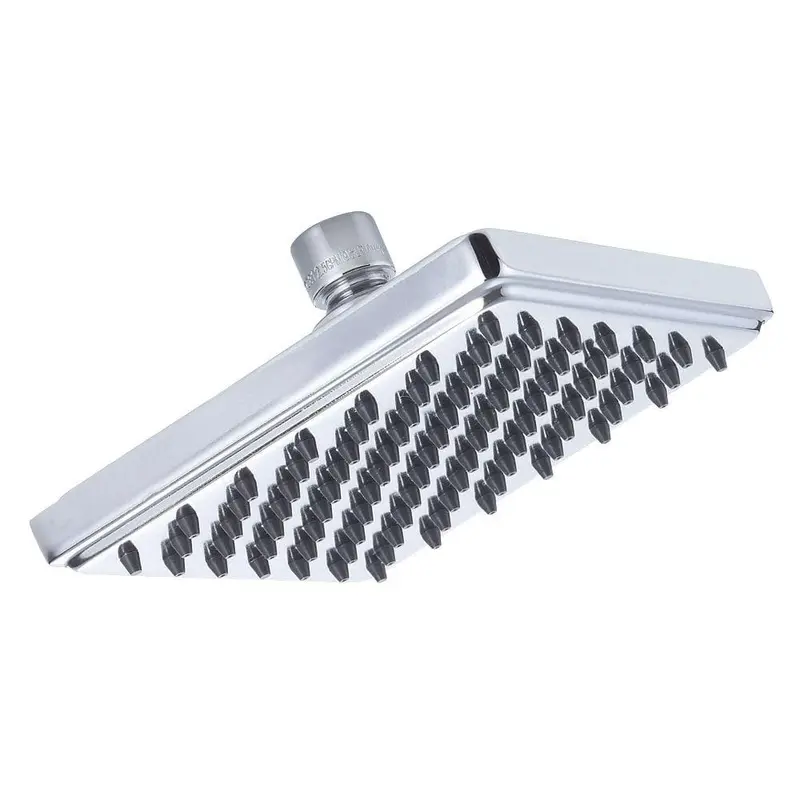 1-Spray 6 in. Single Wall Mount Fixed Shower Head in ChromeChrome / 2.5 / 1.67