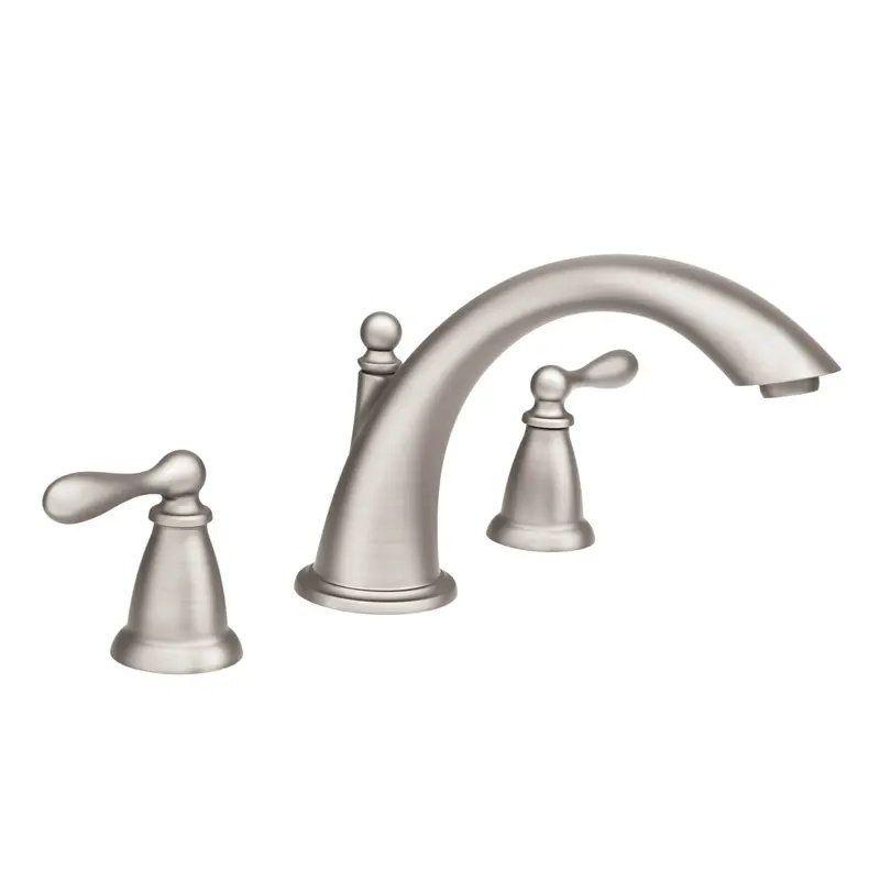 Caldwell Two-Handle High Arc Roman Tub FaucetChrome