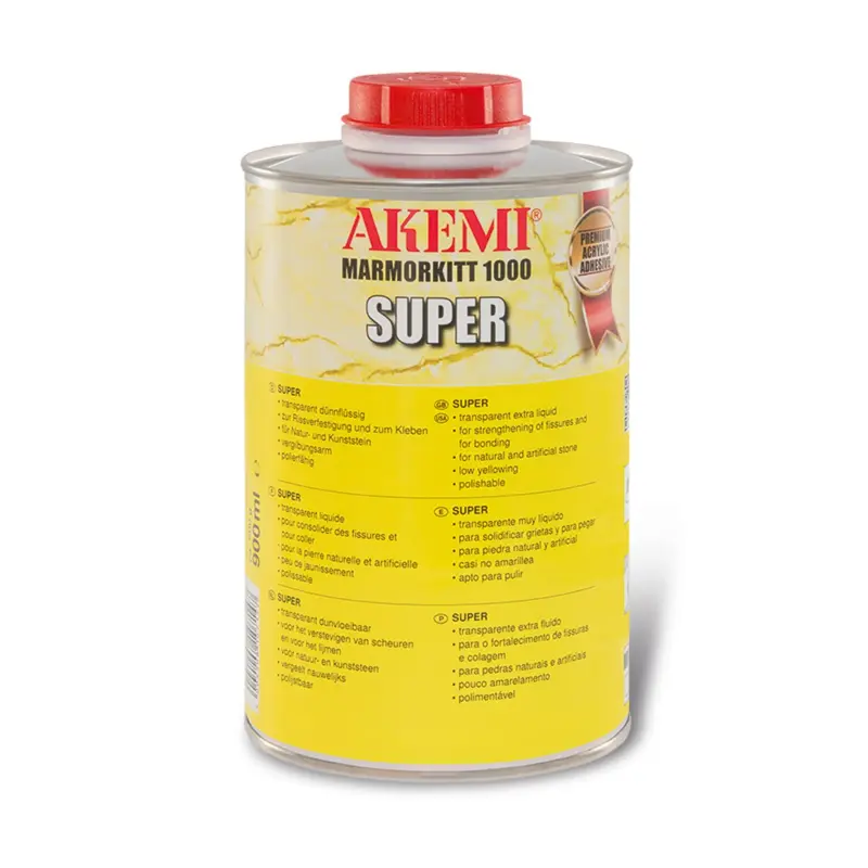 Akemi Marble Filler Super 1 kg. - Highly Liquid Acrylic Adhesive