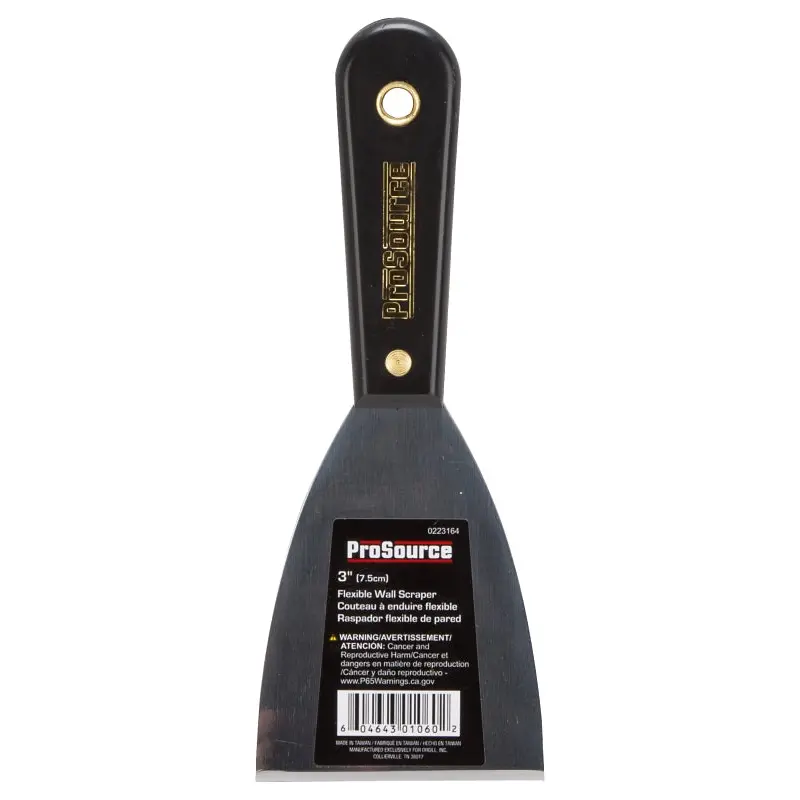 ProSource Wall Scraper, 3 in W Blade, HCS Flexible Blade