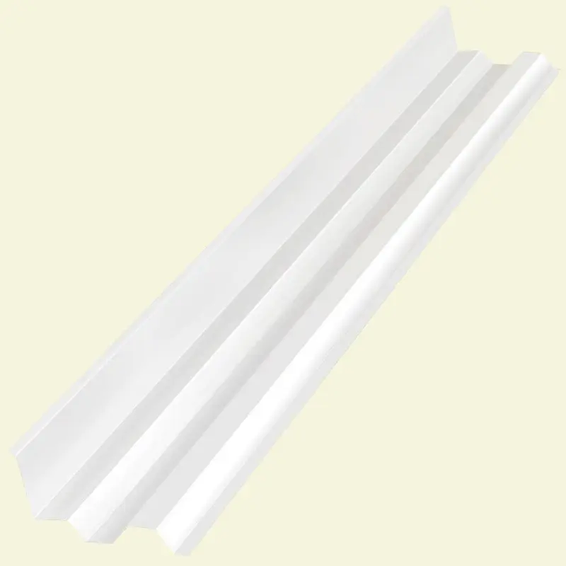 4.1 ft. Clear Polycarbonate Side Ridge Cap.507 / piece