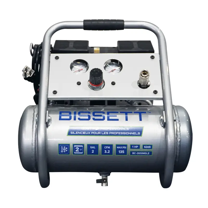 BISSETT BC-2GSINGLE 2 Gal Compact Compressor