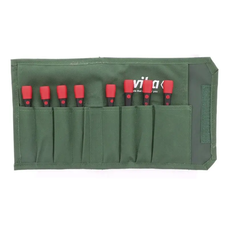 Wiha PicoFinish Precision Torx Screwdriver 8 Piece Set T1-T8 in Canvas Pouch
