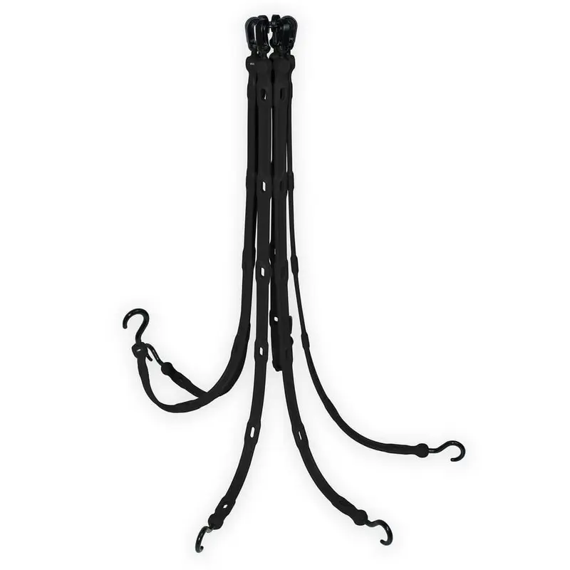 36 in. 6-Arm Flex-Web in Black