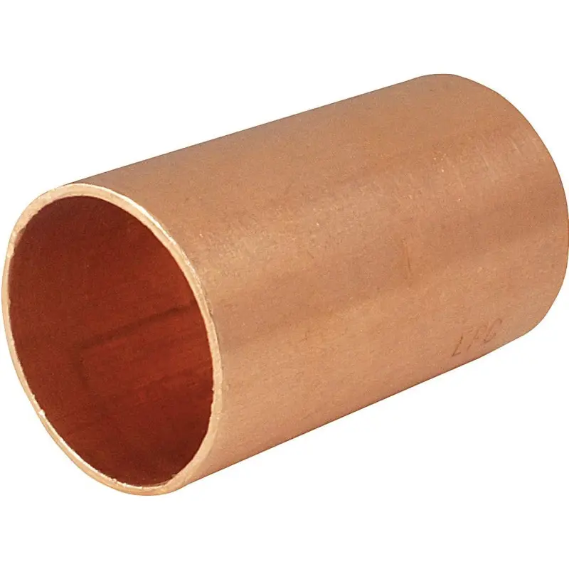 EPC 100 Series 30914 Pipe Coupling with Stop, 1-1/2 in, Sweat