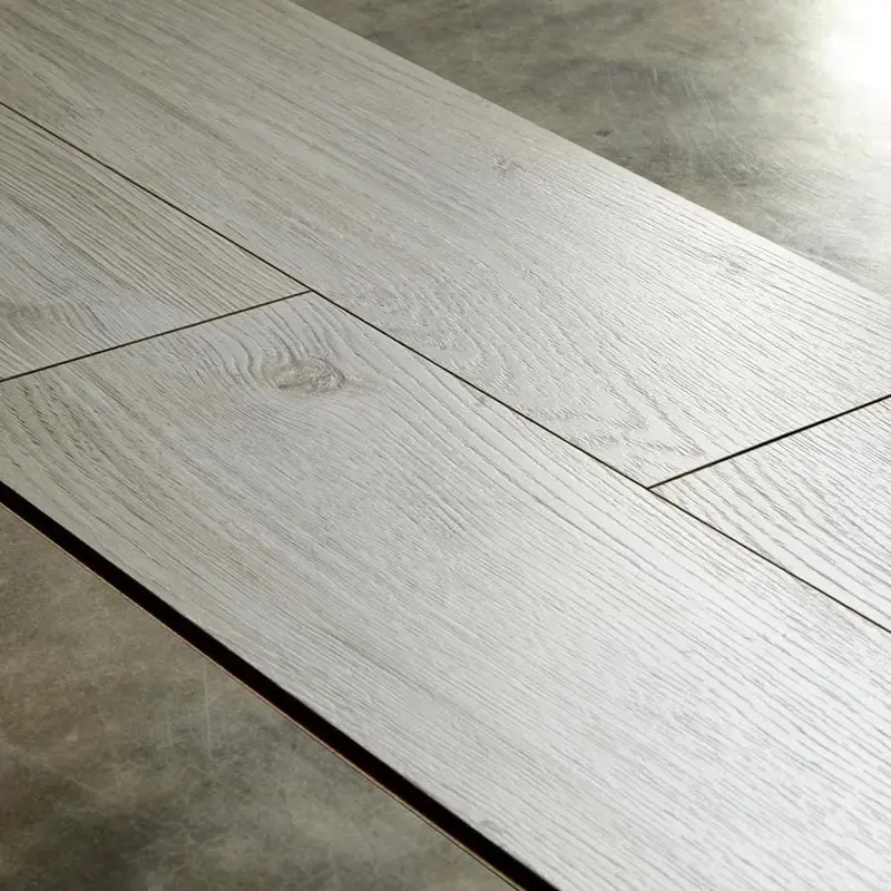 allen   roth Larimar Oak 7.59-in W x 50.7-in L Embossed Wood Plank Laminate Flooringsq/ft