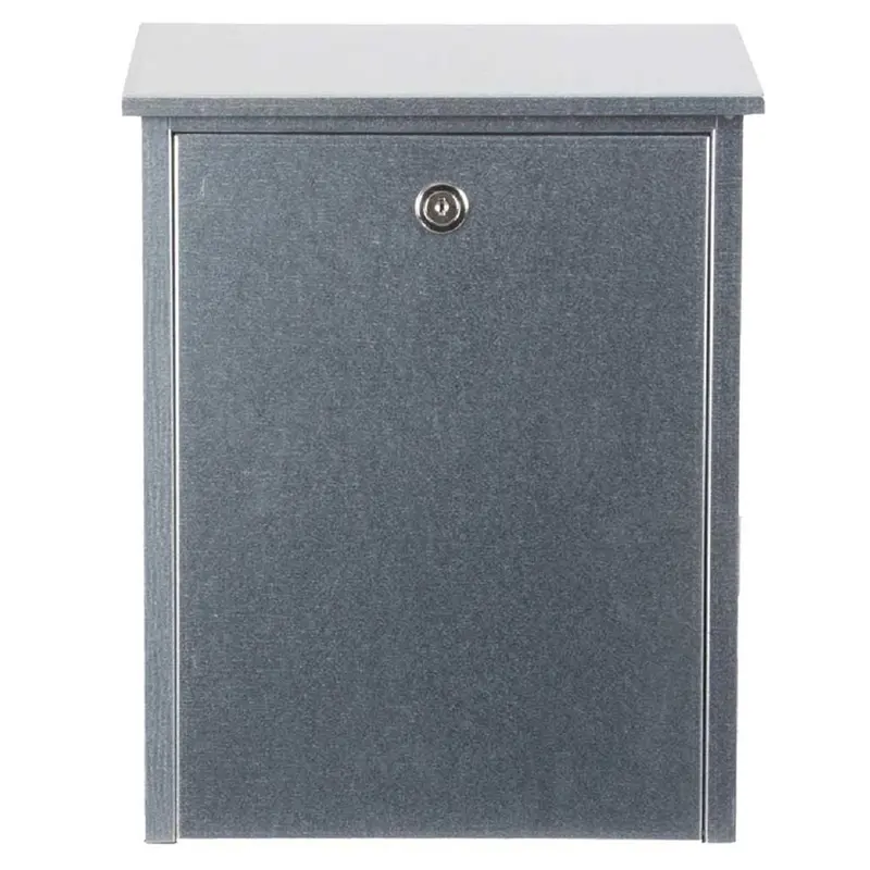 Allux 200 Galvanized Wall Mount Locking Mailbox