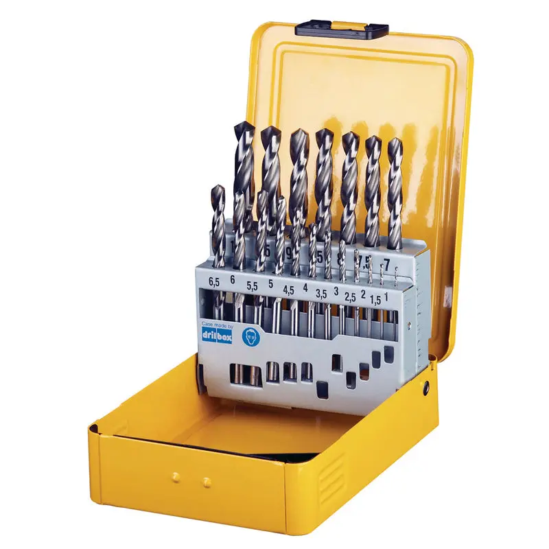 HSS-G metal drill bits - 1-10mm | pack of 19