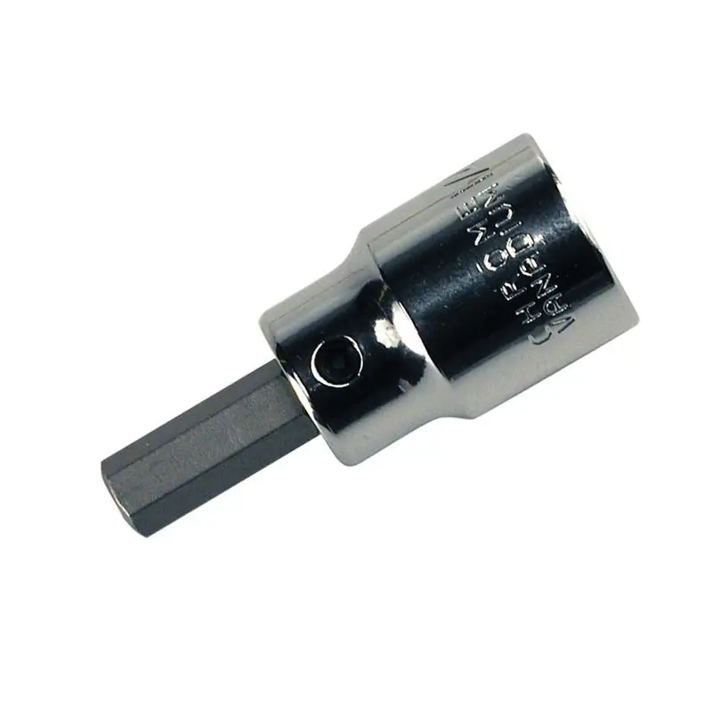 Wiha Security Hex Bit Socket 3/8 Sq Drive 9/64