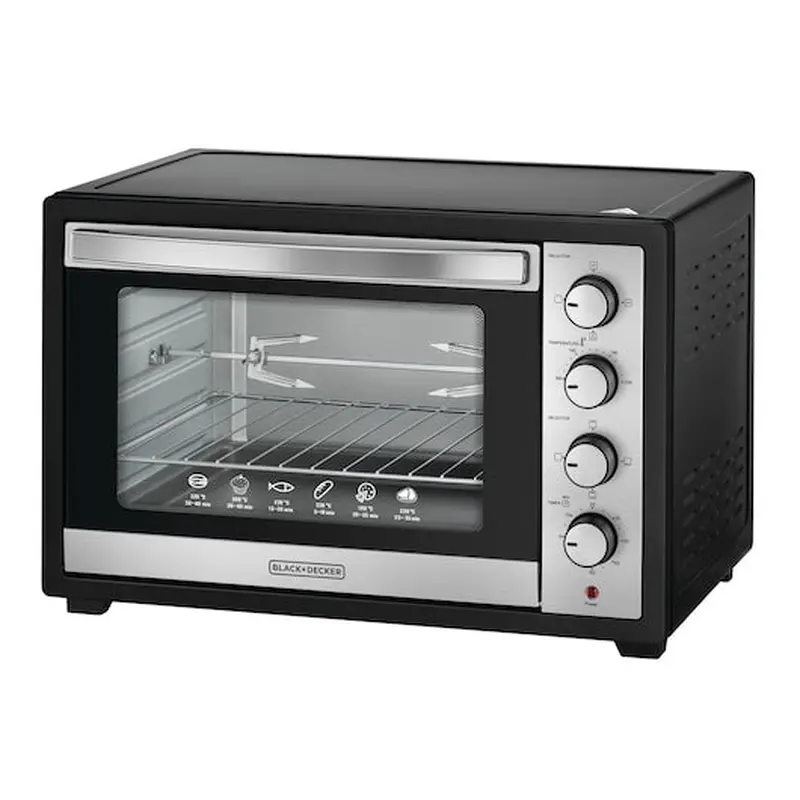 Black Decker 50L Toaster Oven with Rotisserie