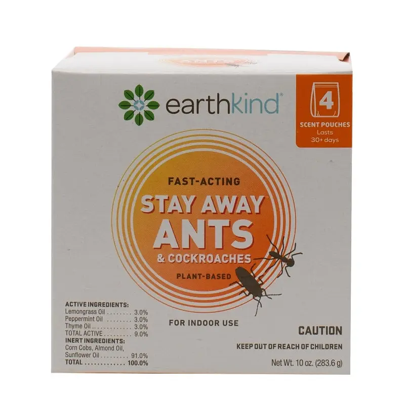 earthkind Stay Away SA4P8D5ANTRO Ant and Cockroach Deterrent, 10 fl-oz Pouch