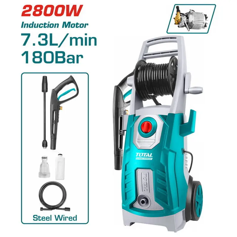 TOTAL HIGH PRESSURE WASHER 2.800W / 180 bar (TGT11266)