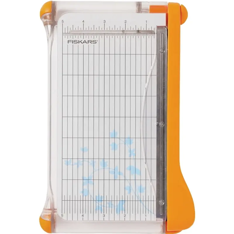 Fiskars 199130-1001 Paper Trimmer, 9 in L, 8 in W Paper, 8-1/2 in L Cutting